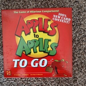 Apples To Apples To Go Game